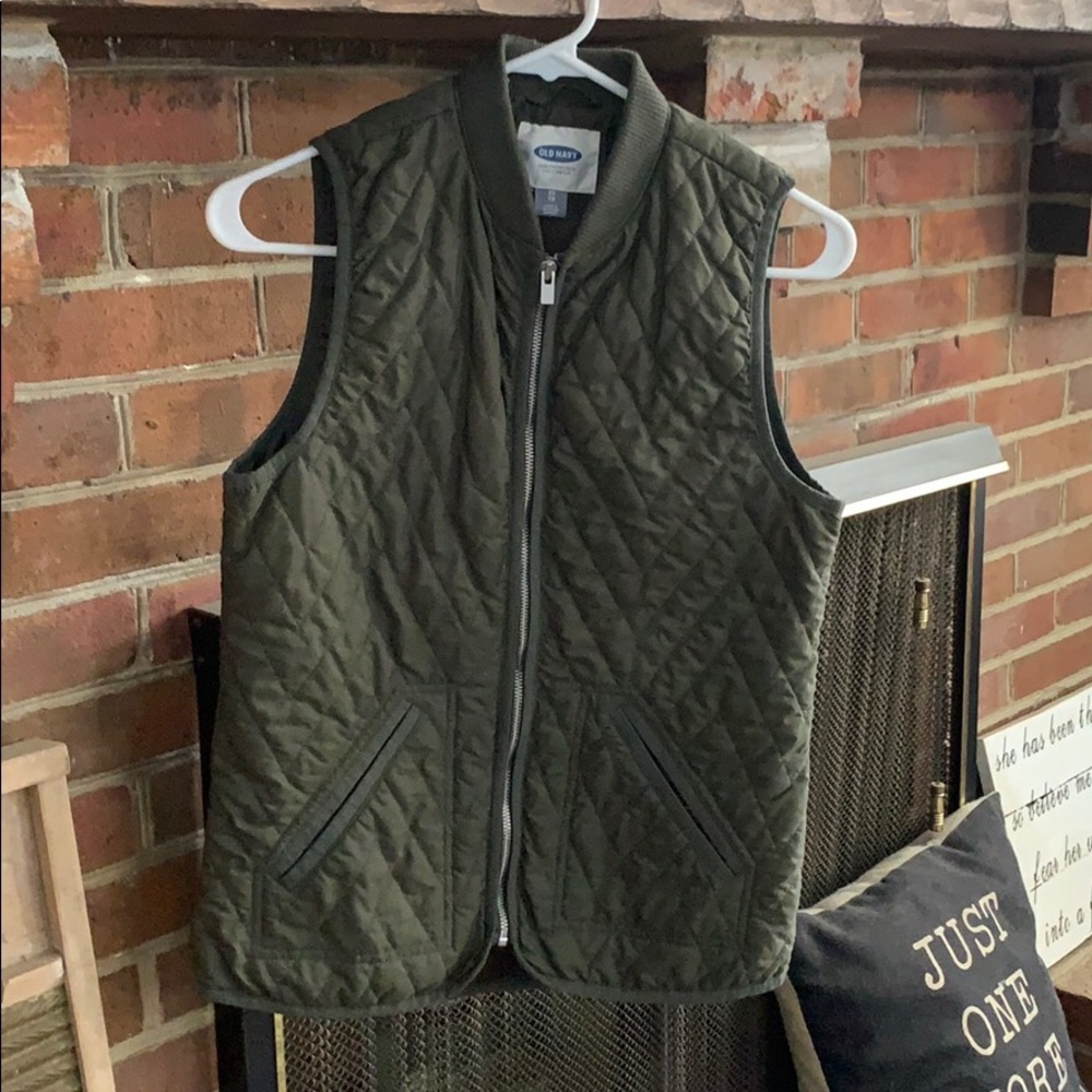 Old Navy Army Green Vest
